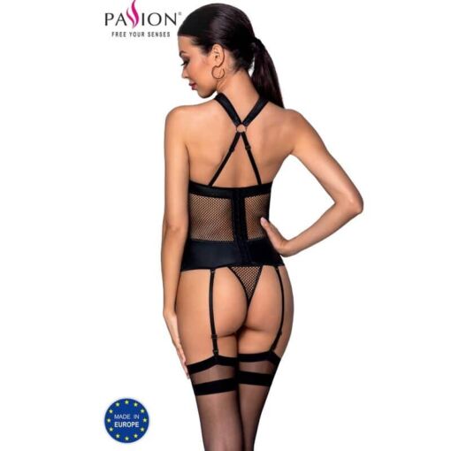 PASSION - AMANDA CORSET CUERO ECOLOGICO S/M - Imagen 2