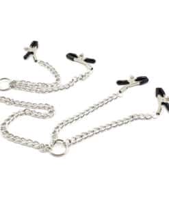 OHMAMA FETISH - 4 PINZAS PEZONES CON CADENAS