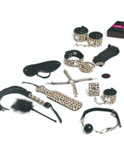 TEASE & PLEASE - JUEGO 13 ACCESORIOS BONDAGE
