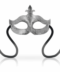 OHMAMA - MASKS ANTIFAZ FLOR DE LIS SILVER