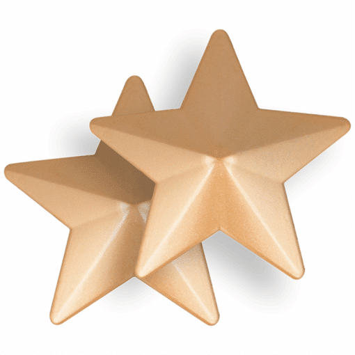 COQUETTE CHIC DESIRE - CUBRE PEZONES METAL ESTRELLAS - Imagen 3