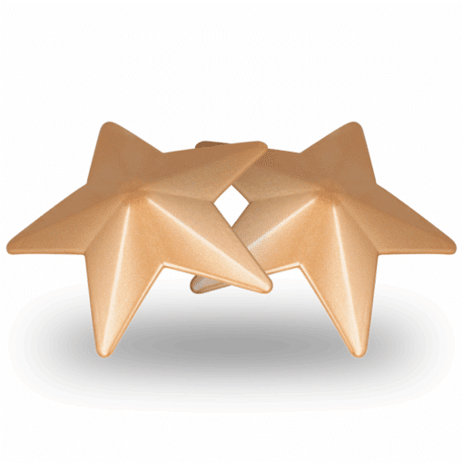COQUETTE CHIC DESIRE - CUBRE PEZONES METAL ESTRELLAS - Imagen 4