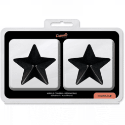 COQUETTE CHIC DESIRE - CUBRE PEZONES METAL ESTRELLAS NEGRAS - piKanteo | Despierta tu lado más piKante