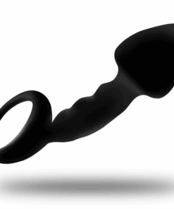 OHMAMA - PLUG ANAL ACANALADO CON ANILLA
