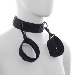 Alternative view of OHMAMA FETISH - ESPOSAS Y COLLAR DE NYLON