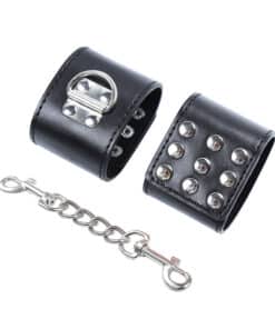 OHMAMA FETISH - RESTRICCIONES MUÑECA CON BROCHE DE METAL
