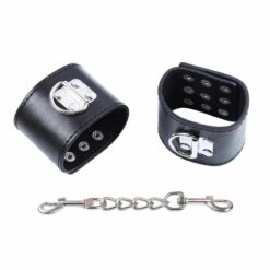 Alternative view of OHMAMA FETISH - RESTRICCIONES MUÑECA CON BROCHE DE METAL