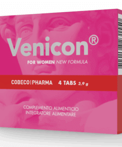 COBECO - VENICON SUPLEMENTO LIBIDO MUJER 4 CÁPSULAS