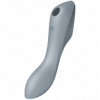 SATISFYER - CURVY TRINITY 3 ESTIMULADOR Y VIBRADOR GRIS - piKanteo | Despierta tu lado más piKante