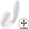 SATISFYER - SUPERNOVA ESTIMULADOR Y VIBRADOR BLANCO - piKanteo | Despierta tu lado más piKante