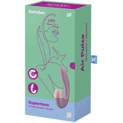 SATISFYER - SUPERNOVA ESTIMULADOR Y VIBRADOR ROSA - piKanteo | Despierta tu lado más piKante