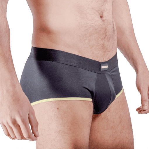 MACHO - MS24A CALZONCILLO BRIEF DARK AMARILLO L - Imagen 2