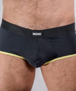 MACHO - MS24A CALZONCILLO BRIEF DARK AMARILLO L