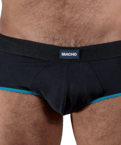 MACHO - MS24B CALZONCILLO BRIEF DARK AZUL L