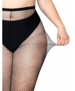 LEG AVENUE - MEDIAS EN RED TALLA GRANDE