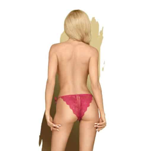 PENTHOUSE - TOO HOT TO BE REAL TANGA BURDEOS L/XL - Imagen 2