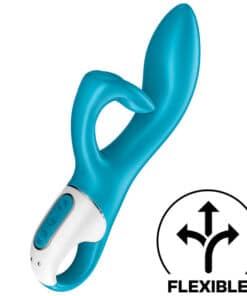 SATISFYER - EMBRACE ME VIBRADOR PUNTO G TURQUESA
