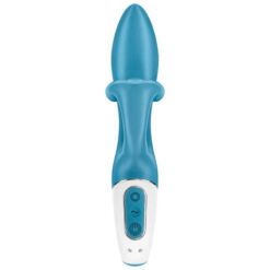 SATISFYER - EMBRACE ME VIBRADOR PUNTO G TURQUESA - piKanteo | Despierta tu lado más piKante