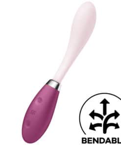 SATISFYER - G-SPOT FLEX 3 MULTI VIBRADOR ROJO