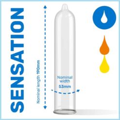 PASANTE - PRESERVATIVOS SABORES TROPICAL BOLSA 144 UNIDADES - piKanteo | Despierta tu lado más piKante