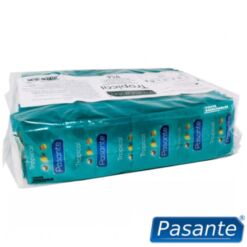 PASANTE - PRESERVATIVOS SABORES TROPICAL BOLSA 144 UNIDADES - piKanteo | Despierta tu lado más piKante