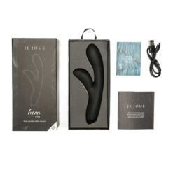 JE JOUE - HERA FLEX VIBRADOR RABBIT - NEGRO - piKanteo | Despierta tu lado más piKante