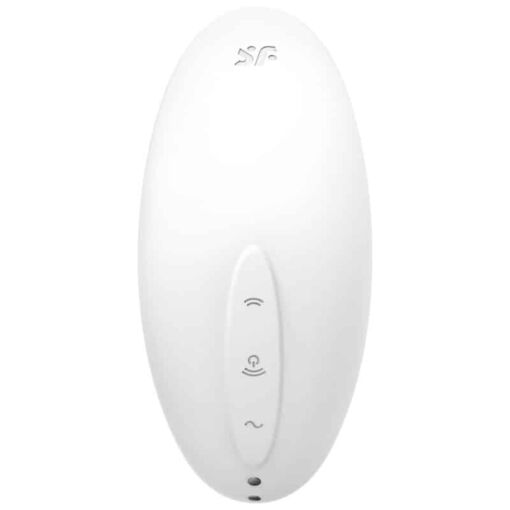 SATISFYER - VULVA LOVER 2 ESTIMULADOR Y VIBRADOR BLANCO - Imagen 3