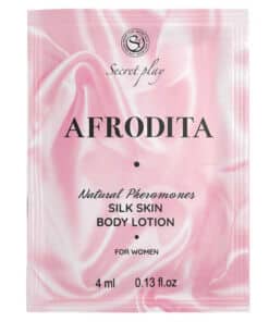 SECRETPLAY - MONODOSIS LOCION CORPORAL PIEL DE SEDA AFRODITA 4 ML