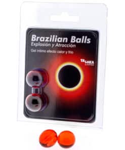 TALOKA - BRAZILIAN BALLS GEL EXCITANTE EFECTO CALOR Y FRÍO 2 BOLAS