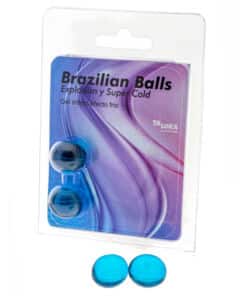 TALOKA - BRAZILIAN BALLS GEL EXCITANTE EFECTO FRÍO 2 BOLAS