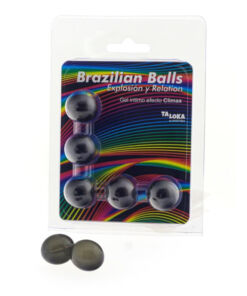 TALOKA - BRAZILIAN BALLS GEL EXCITANTE EFECTO CLIMAX 5 BOLAS