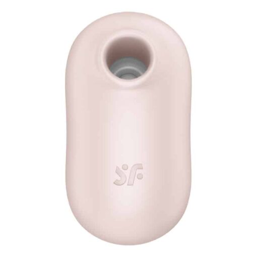 SATISFYER - PRO TO GO 2 ESTIMULADOR Y VIBRADOR DOBLE BEIGE - Imagen 2