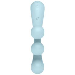 SATISFYER - TRI BALL 2 MULTI VIBRADOR AZUL - piKanteo | Despierta tu lado más piKante