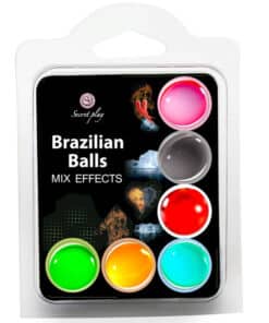 SECRET PLAY SET 6 BRAZILIAN BALLS MIX EFECTOS