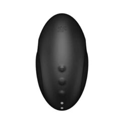 SATISFYER - VULVA LOVER 3 ESTIMULADOR Y VIBRADOR NEGRO - piKanteo | Despierta tu lado más piKante