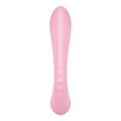 SATISFYER - TRIPLE OH VIBRADOR HÍBRIDO ROSA - piKanteo | Despierta tu lado más piKante