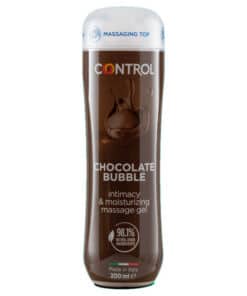 CONTROL - GEL DE MASAJE 3 EN 1 CHOCOLATE BUBBLE 200 ML