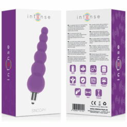 INTENSE - SNOOPY 7 SPEEDS SILICONE LILA - piKanteo | Despierta tu lado más piKante