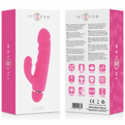 INTENSE - CRASS 20 SPEEDS SILICONE ROSA - piKanteo | Despierta tu lado más piKante