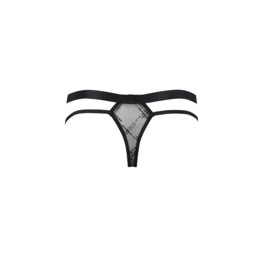 PASSION - 029 TANGA COLLIN NEGRO L/XL - Imagen 6