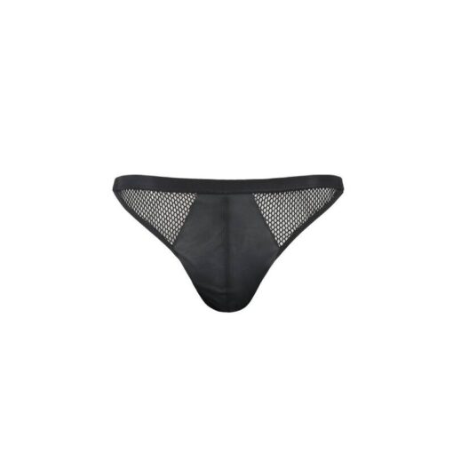 PASSION - 034 SLIP OPEN LUKE NEGRO L/XL - Imagen 5