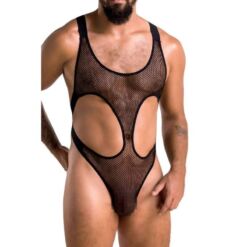 PASSION - 040 BODY LEON NEGRO S/M - piKanteo | Despierta tu lado más piKante