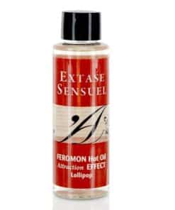 EXTASE SENSUAL - ACEITE MASAJE EFECTO CALOR CON FEROMONAS PIRULET 100 ML