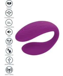 XOCOON - BOUND LOVE VIBRADOR PARA PAREJAS MORADO