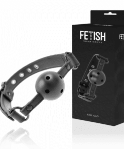FETISH SUBMISSIVE - MORDAZA TRANSPIRABLE VEGANA