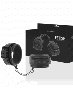 FETISH SUBMISSIVE - ESPOSAS CUERO VEGANO CON FORRO DE NEOPRENO