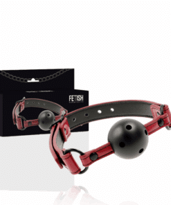 FETISH SUBMISSIVE DARK ROOM - MORDAZA TRANSPIRABLE