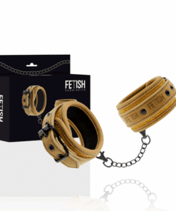 FETISH SUBMISSIVE ORIGEN - ESPOSAS CUERO VEGANO CON FORRO DE NEOPRENO