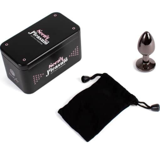 SECRETPLAY - GUNMETAL BUTT PLUG TALLA S 7 CM - Imagen 4