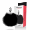 DARKNESS - EXTRA BUTTPLUG ANAL CON COLA NEGRO 7 CM - piKanteo | Despierta tu lado más piKante